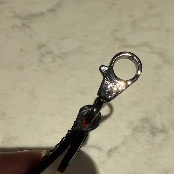 Christian Louboutin Black and Red Women's Handbag - Picture 11 of 14